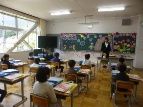 新入生教室の様子