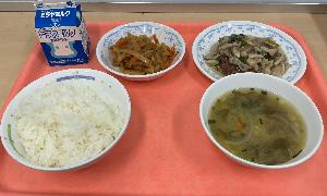 9月14日給食