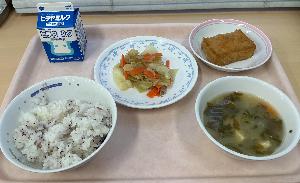10月2日給食