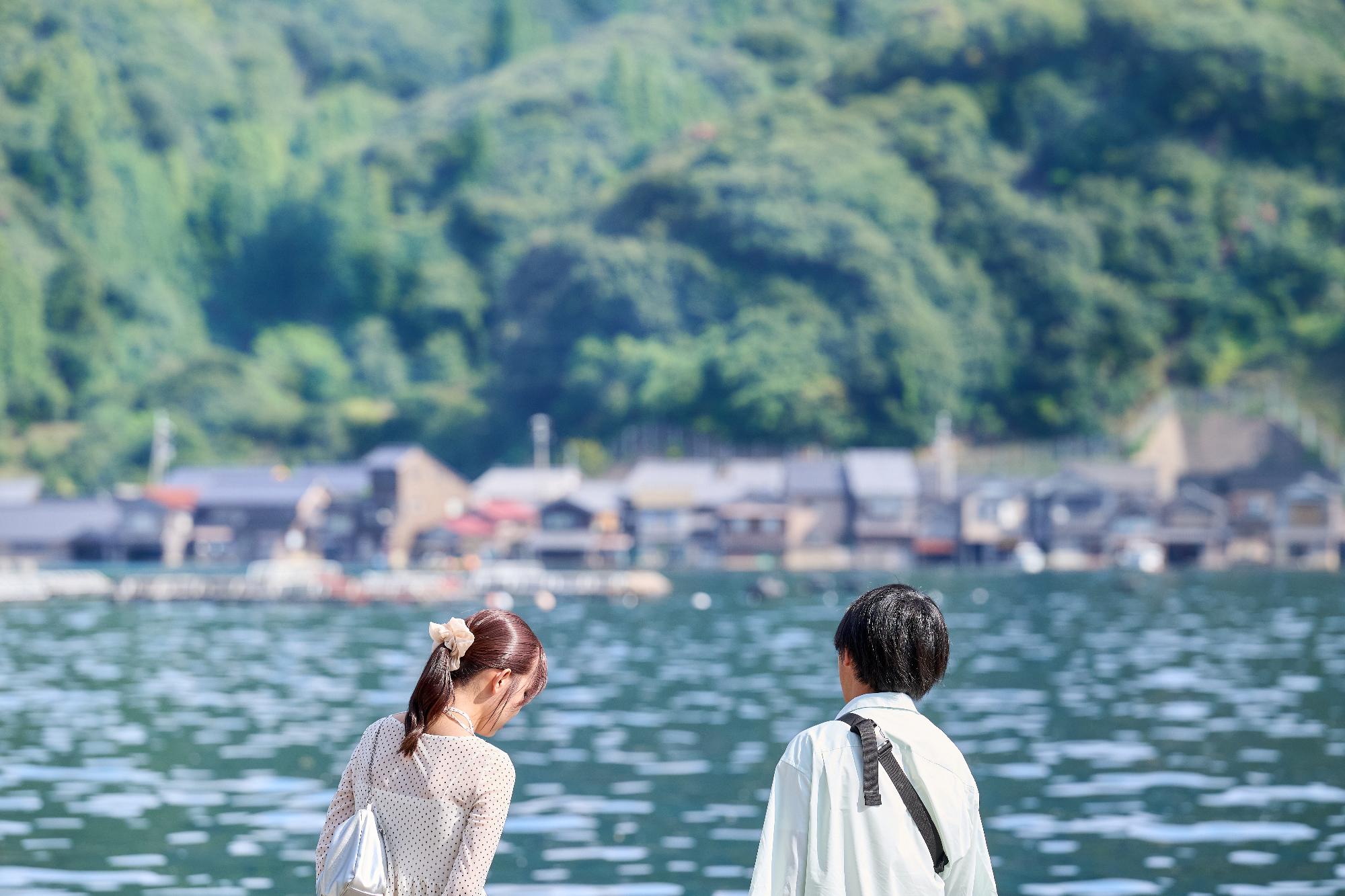 伊根湾に揺らぐ夏の記憶