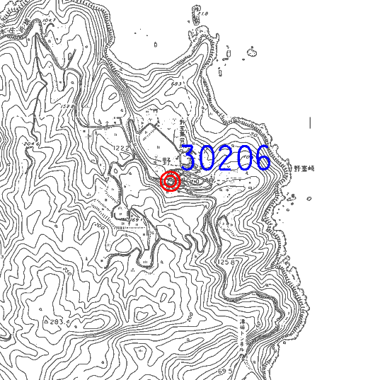 伊根町標準宅地位置図5（拡大図）