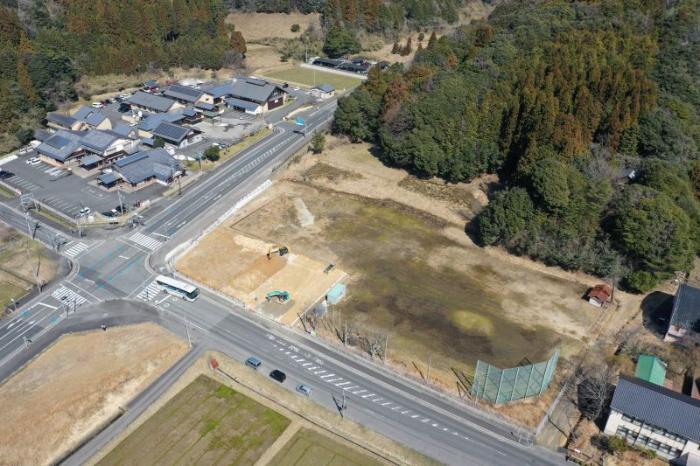 宮津高校伊根分校跡地の様子